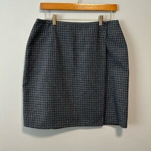 Vintage Northern Traditions Wool Blend Wrap Skirt